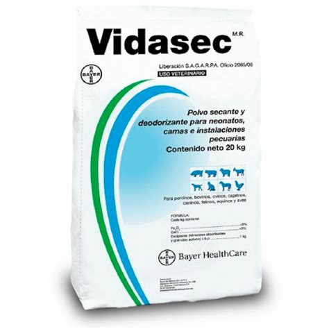 VIDASEC 20 Kg – Distribuidora Baja 